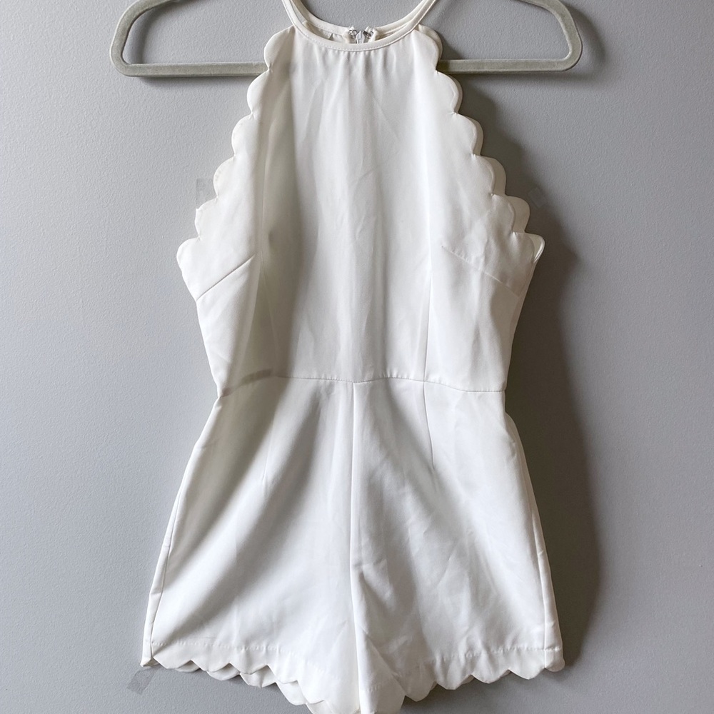 White romper